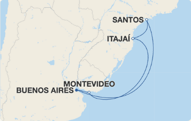 CRUCERO SUDAMERICANO COSTA DIADEMA - imagen 1